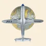 Objets de décoration - Avion de bureau Lockheed Constellation - STARBAY JLA PT TOURDHORIZON