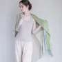 Scarves - Silk blancket with block design - KOHARU