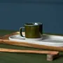 Platter and bowls - Tray ellipse stoneware - KINTA