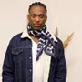 Foulards et écharpes - Bandana en coton FILIPO myrtille - MONSIEUR CHARLI