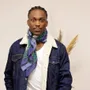 Foulards et écharpes - Bandana en viscose Felix marine - MONSIEUR CHARLI