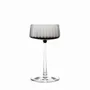 Glass - Vida Linea Colored Champagne Glass Grey - 1 piece 230 ml - PEKALLA CRISTAL GLASS