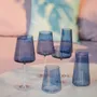 Glass - Vida Mist Coloured Cocktail / Water / Drinks Glass - 6 pieces 450 ml - PEKALLA CRISTAL GLASS