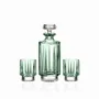 Crystal ware - Linea Set Decanter + Crystal Whiskey Glasses - 2 pieces - PEKALLA CRISTAL GLASS