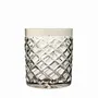 Candlesticks and candle holders - Iris Mokka Scented Soy Candle in Crystal - PEKALLA CRISTAL GLASS