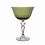 Glass - Kalatina Olive Crystal Champagne Glasses - 6 Pieces 180ml - PEKALLA CRISTAL GLASS