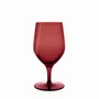 Glass - Vispera Rosal Colored Beer Glass - 1 piece 450 ml - PEKALLA CRISTAL GLASS