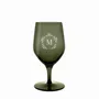 Verres - Vispera Verre à bière coloré Verde avec gravure - 1 pièce 450 ml - PEKALLA CRISTAL GLASS