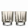Crystal ware - Linea Mokka Crystal Whiskey Glasses - 2 pieces 300 ml - PEKALLA CRISTAL GLASS