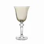 Glass - Kalatina Mokka Crystal Wine Glasses - 6 Pieces 170ml - PEKALLA CRISTAL GLASS