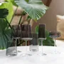 Glass - Vida Colored Wine Glass Grey - 6 pieces 400 ml - PEKALLA CRISTAL GLASS