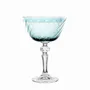 Bougeoirs et photophores  - Gratia Aqua Bougie parfumée en soja sur pied en cristal - PEKALLA CRISTAL GLASS