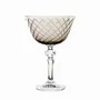 Glass - Gratia Mokka Crystal Champagne Glasses - 6 Pieces 180ml - PEKALLA CRISTAL GLASS