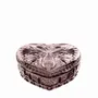 Crystal ware - Slate Crystal HEART Jewelry Box - PEKALLA CRISTAL GLASS