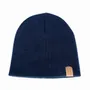 Accessoires cheveux - Bonnet en laine mérinos JIM marine - MONSIEUR CHARLI