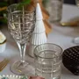 Crystal ware - Vaso II Modern Mokka Crystal Wine Glasses with Initials - 2 pieces 300 ml - PEKALLA CRISTAL GLASS