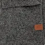 Scarves - JEFF & JACK mottled black wool duo - MONSIEUR CHARLI