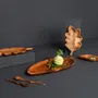 Platter and bowls - Oak plates acacia wood - KINTA