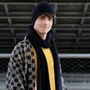 Scarves - JUAN & JULIO black cotton duo - MONSIEUR CHARLI