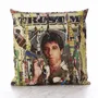 Garden textiles - Scarface 45 x 45 outdoor cushion - Design by Anne Mondy - ARTDECORIS