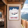 Poster - Framed poster Lachez La Perche - COSYNÉVÉ - MOUNTAIN POSTERS