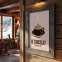 Poster - Poster Le Chocolat Chaud : Beige - COSYNÉVÉ - MOUNTAIN POSTERS