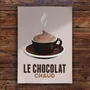 Poster - Poster Le Chocolat Chaud : Beige - COSYNÉVÉ - MOUNTAIN POSTERS