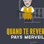 Poster - Poster Qd Te Reverrai-Je Bleu - COSYNÉVÉ - MOUNTAIN POSTERS