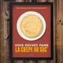 Poster - Framed poster La Crepe Au Suc - COSYNÉVÉ - MOUNTAIN POSTERS