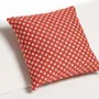 Coussins textile - Coussin d'extérieur Cozip ROUGE ÉTOILÉ | Tissu Elitis - COZIP
