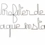 Other wall decoration - Wire Wall Decor\" Enjoying every moment\ - BIJOUX DE MUR