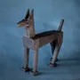 Decorative objects - ROBODOG wooden figure - KLATT OBJECTS