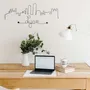 Other wall decoration - Wire Wall Decoration\" Lyon Line\ "” - to be pinned - BIJOUX DE MUR