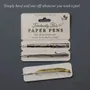 Papeterie bureau - Stylos en papier fabuleusement plats - CATWALK BARCELONA