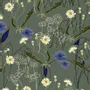 Table linen - Illustrated and invented botany - LYDIE VACHER DESIGN MODE ET DECORATION