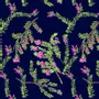 Table linen - Illustrated and invented botany - LYDIE VACHER DESIGN MODE ET DECORATION