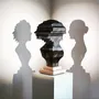 Unique pieces - Sculpture "The Inseparables" by artist Morpho - LE DIGRAPHE