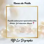 Customizable objects - 30 Years: Pearl Anniversary Digraph - LE DIGRAPHE
