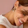 Bijoux - Cube Earrings – Bold, Playful, and Instantly Appealing - PAMELA COROMOTO