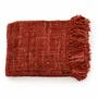 Plaids - Le plaid s'il vous - Rouge cerise - BAZAR BIZAR LIVING