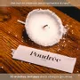 Candles - Pearled wax candle - 500gr - POUDRÉE PARIS