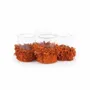 Candlesticks and candle holders - The Oh My Gee Candle Holder - Rust Velvet - M - BAZAR BIZAR LIVING