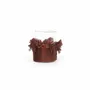 Bougeoirs et photophores - Bougeoir Oh My Gee, velours bordeaux, taille M - BAZAR BIZAR LIVING