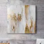 Office design and planning - « Cascade » Series of textured handmade abstract paintings - MATISS ART STUDIO