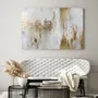 Office design and planning - « Cascade » Series of textured handmade abstract paintings - MATISS ART STUDIO