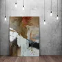Office design and planning - « Impression » Series of handmade textured abstract paintings - MATISS ART STUDIO