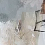 Office design and planning - « Impression » Series of handmade textured abstract paintings - MATISS ART STUDIO
