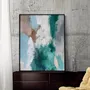Aménagements pour bureau - « Coast » Série de peintures abstraites texturées faites à la main - MATISS ART STUDIO