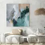 Aménagements pour bureau - « Coast » Série de peintures abstraites texturées faites à la main - MATISS ART STUDIO