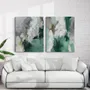 Aménagements pour bureau - « Coast » Série de peintures abstraites texturées faites à la main - MATISS ART STUDIO